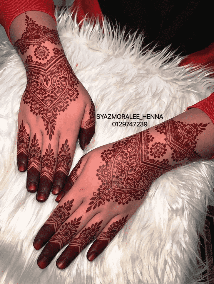 Magnificent Larkana Henna Design
