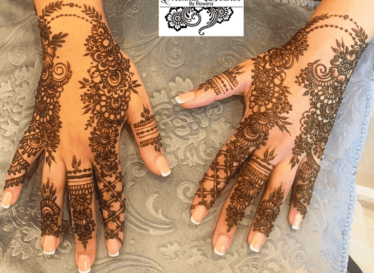 Appealing Latest Beautiful Henna Design