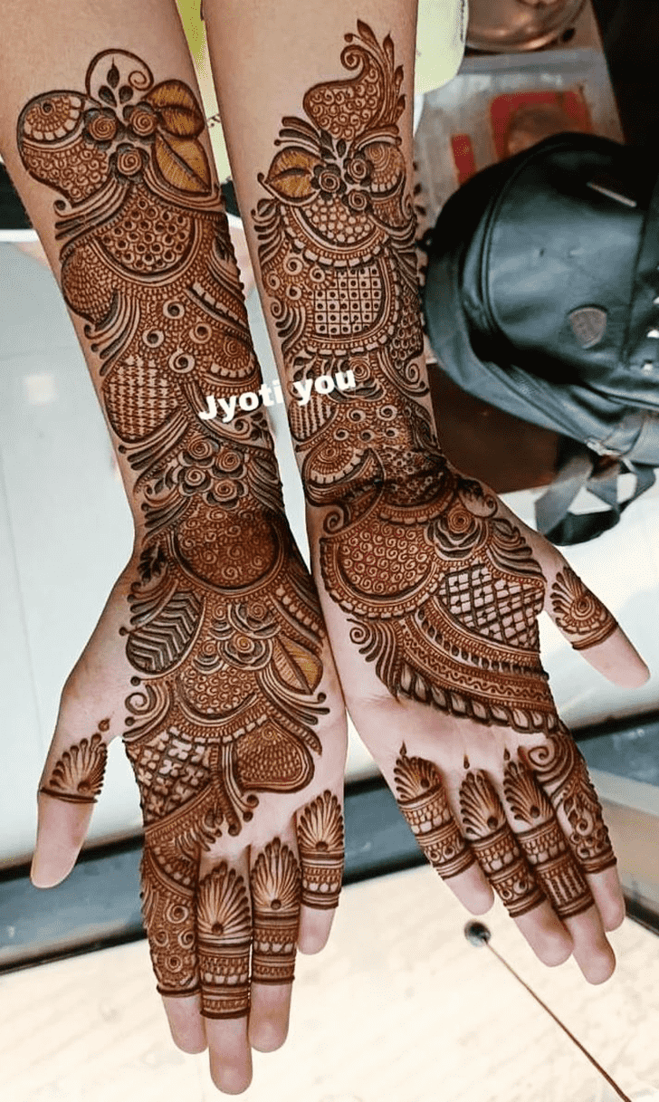 Beauteous Latest Beautiful Henna Design
