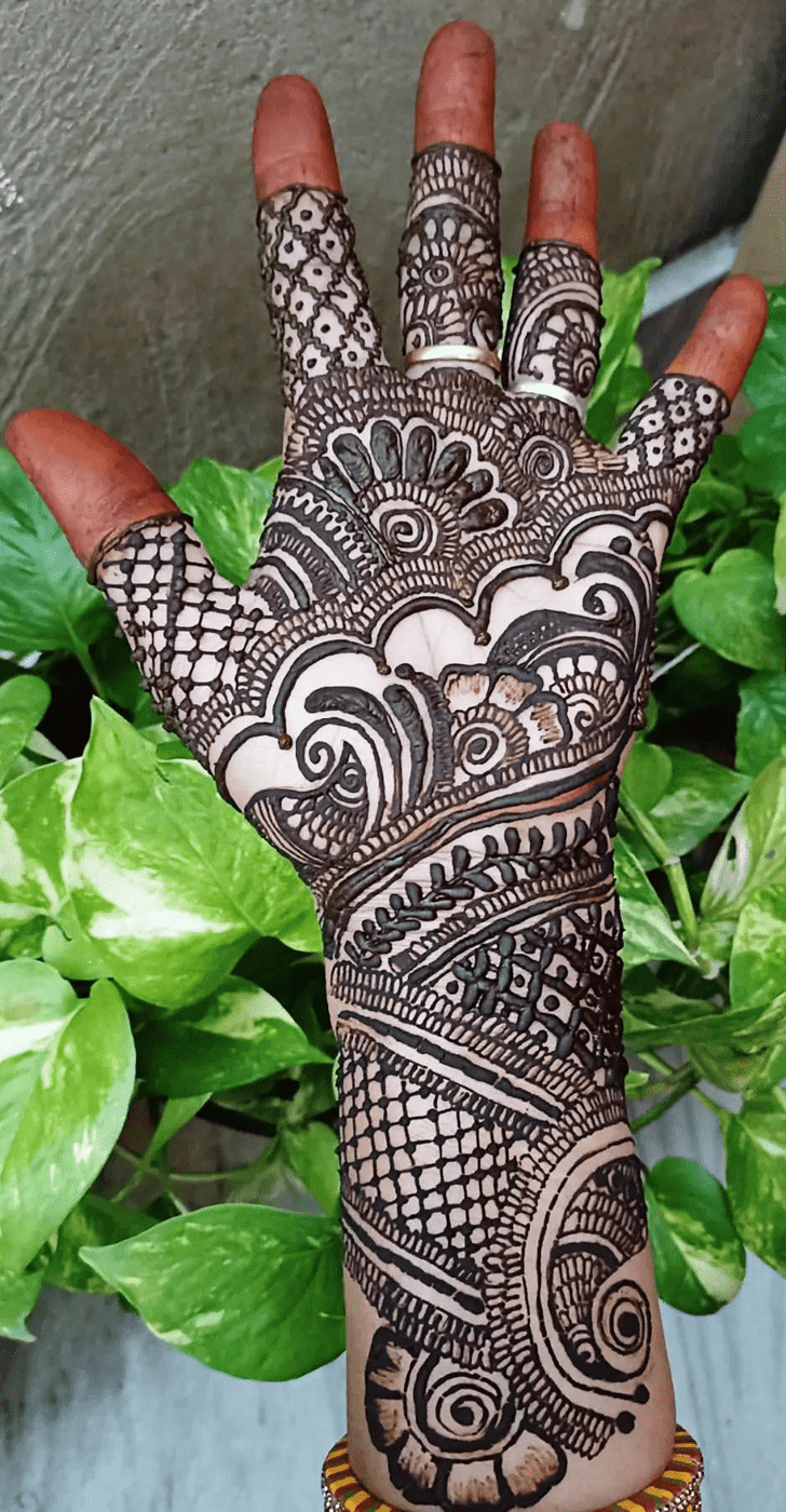Bewitching Latest Beautiful Henna Design