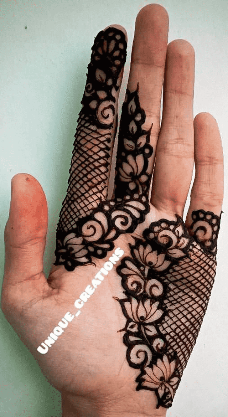 Dazzling Latest Beautiful Henna Design