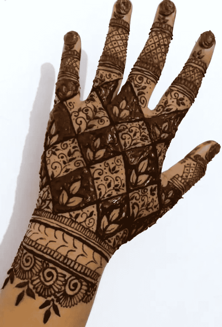 Nice Latest Beautiful Henna Design