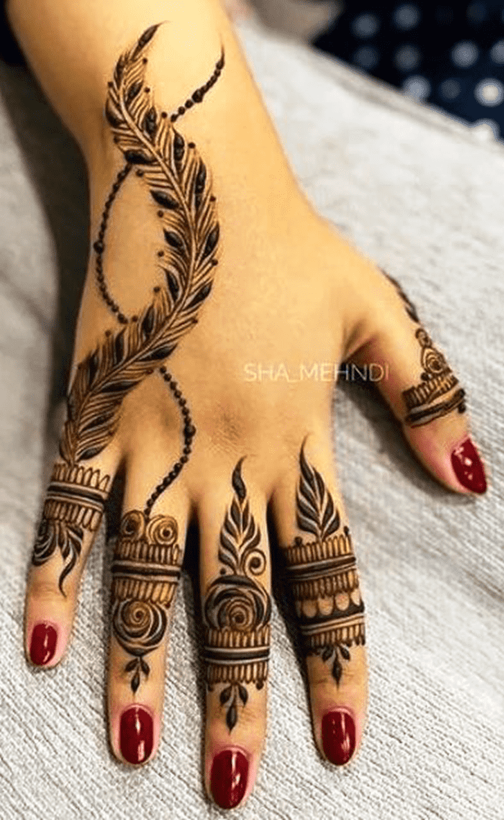 Stunning Latest Beautiful Henna Design