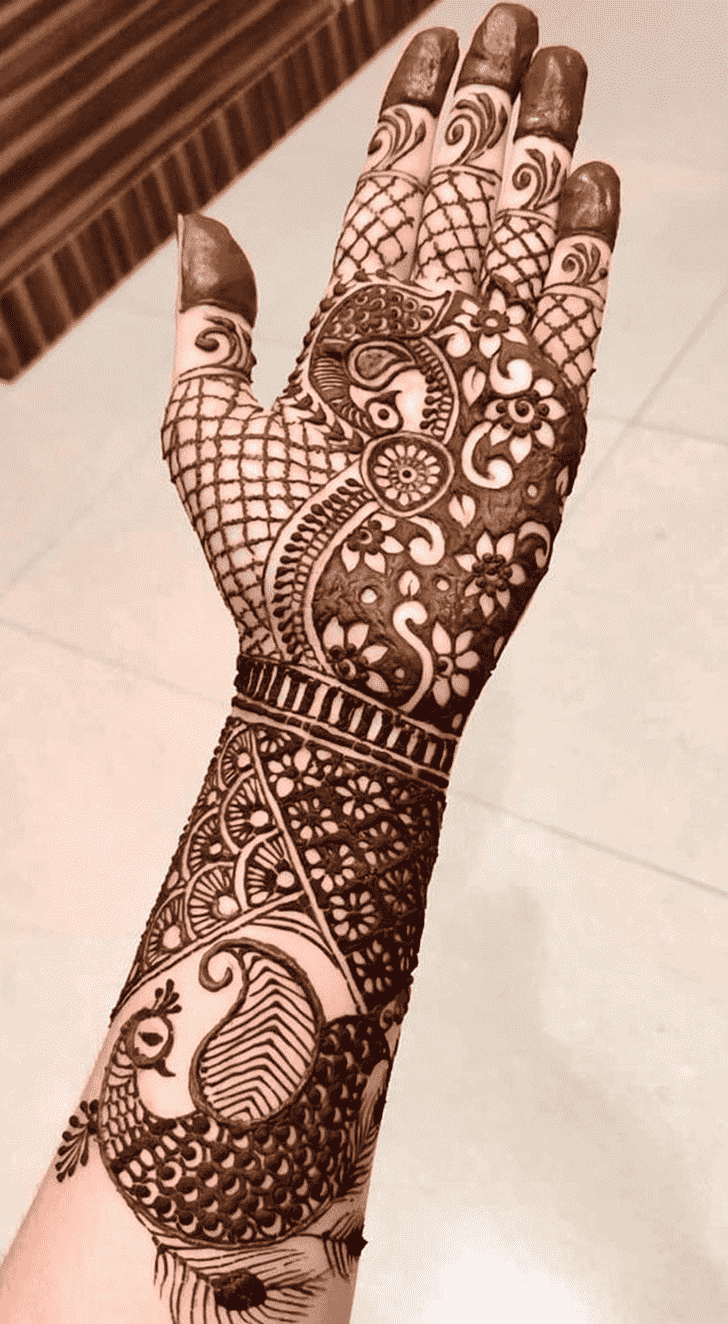 Left Hand Left Hand Henna design