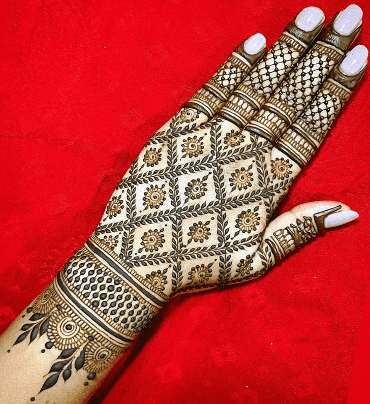 Nice Latest Henna Design