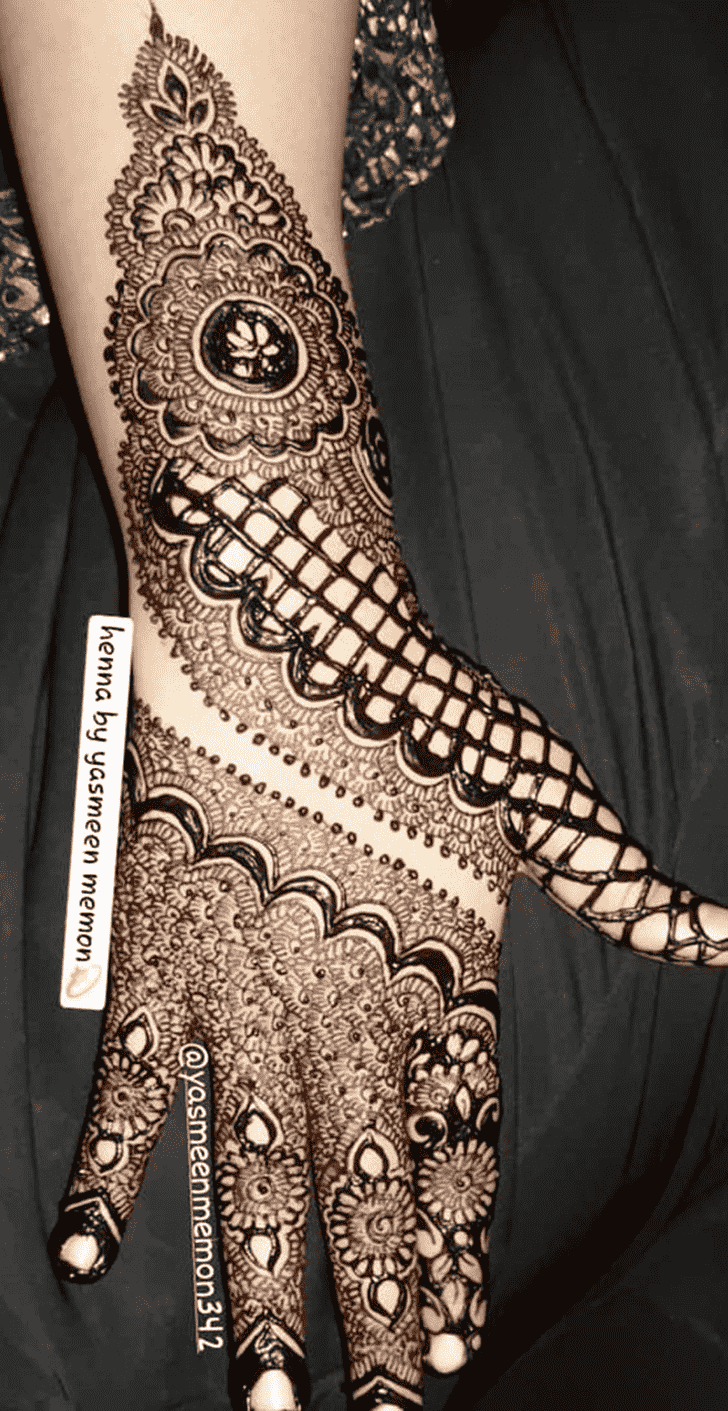 Charming Los Angeles Henna Design