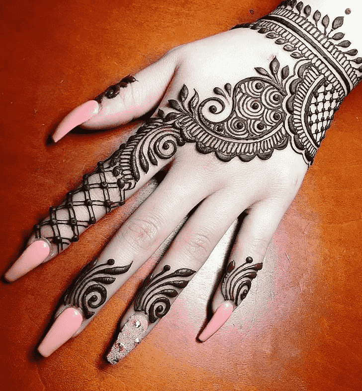 Pretty Los Angeles Henna Design
