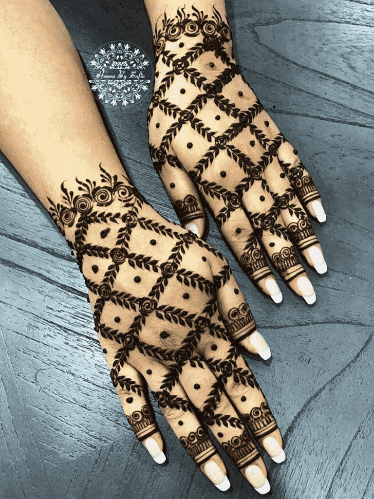 Enthralling Lovely Henna design