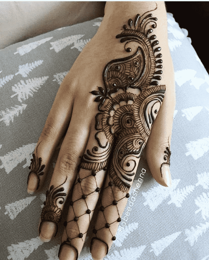 Magnificent Lucknow Henna Design