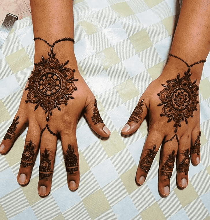 Angelic Ludhiana Henna Design