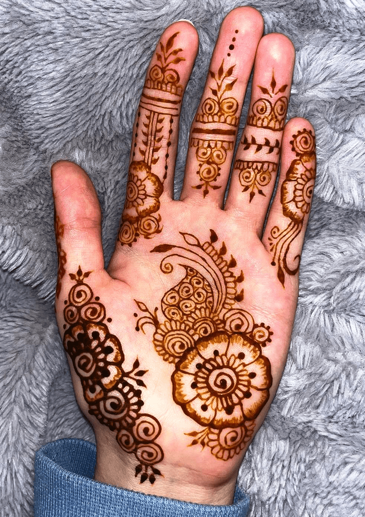 Enthralling Ludhiana Henna Design