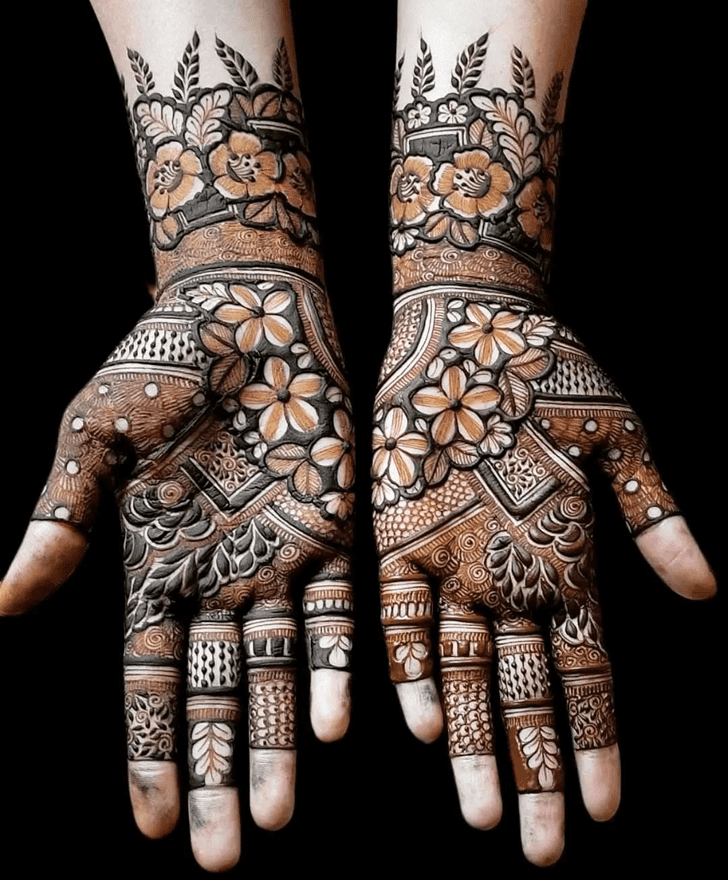 Fair Ludhiana Henna Design