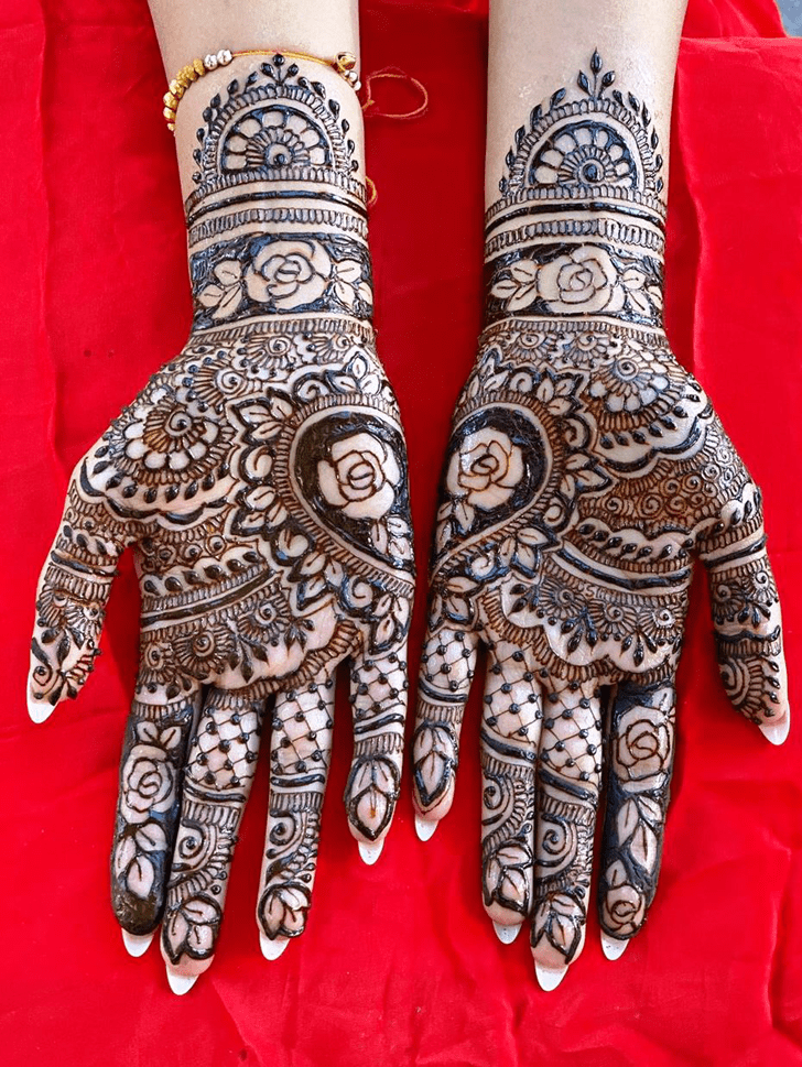 Graceful Ludhiana Henna Design