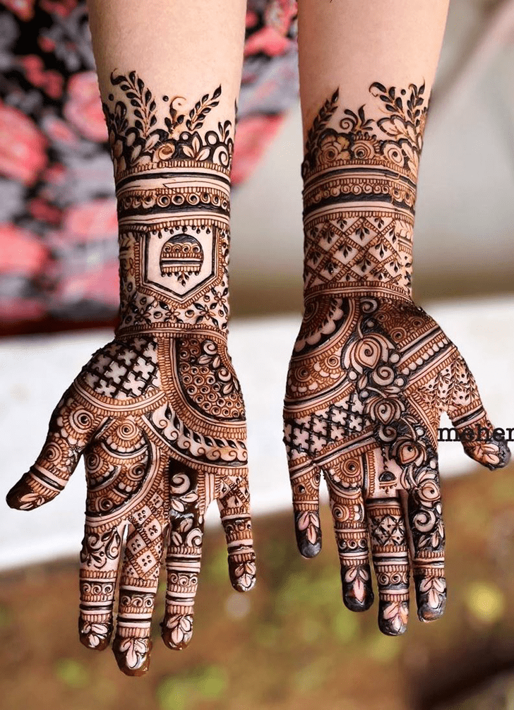 Pleasing Ludhiana Henna Design