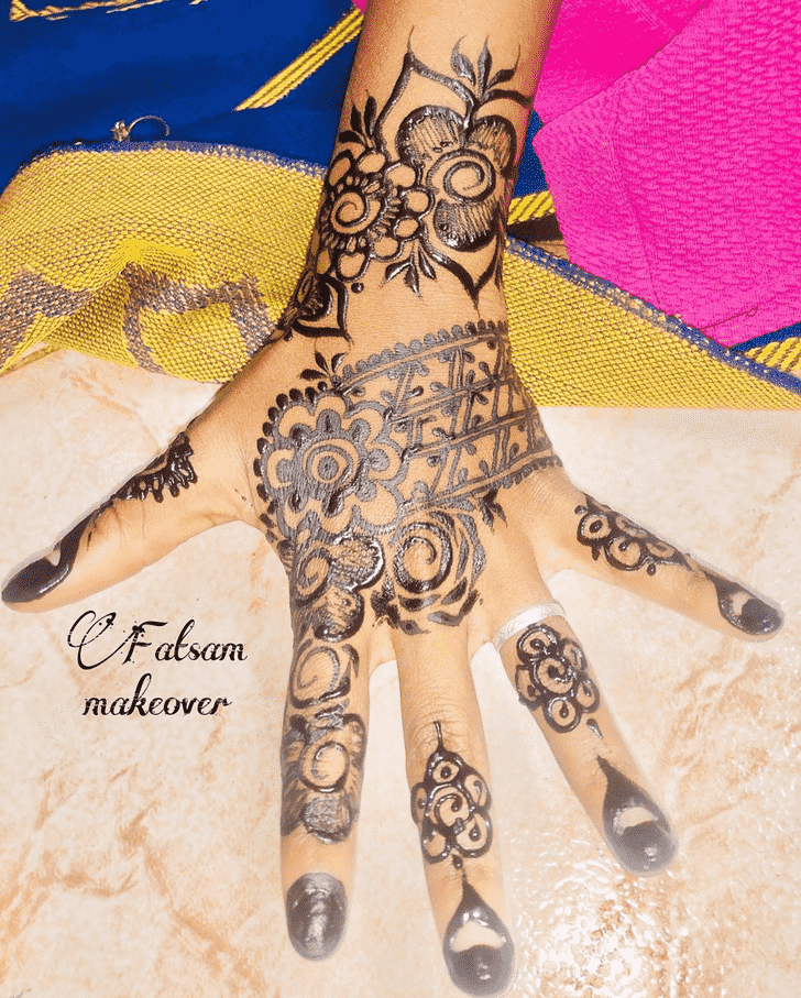 Beauteous Madurai Henna Design