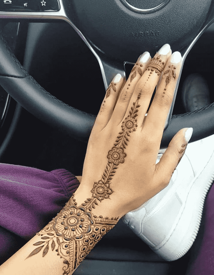 Arm Madurai Henna Design