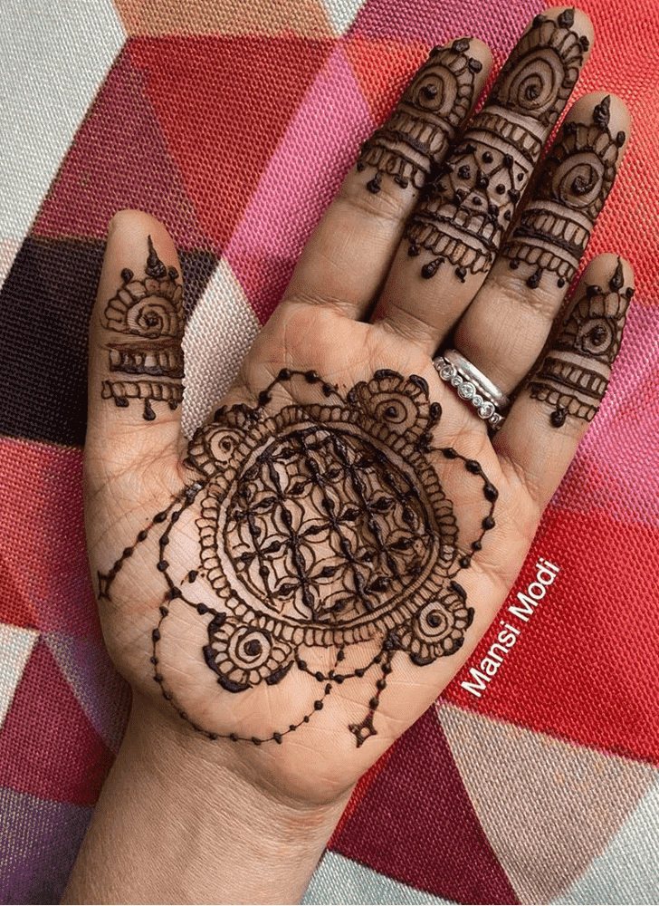 Fine Madurai Henna Design