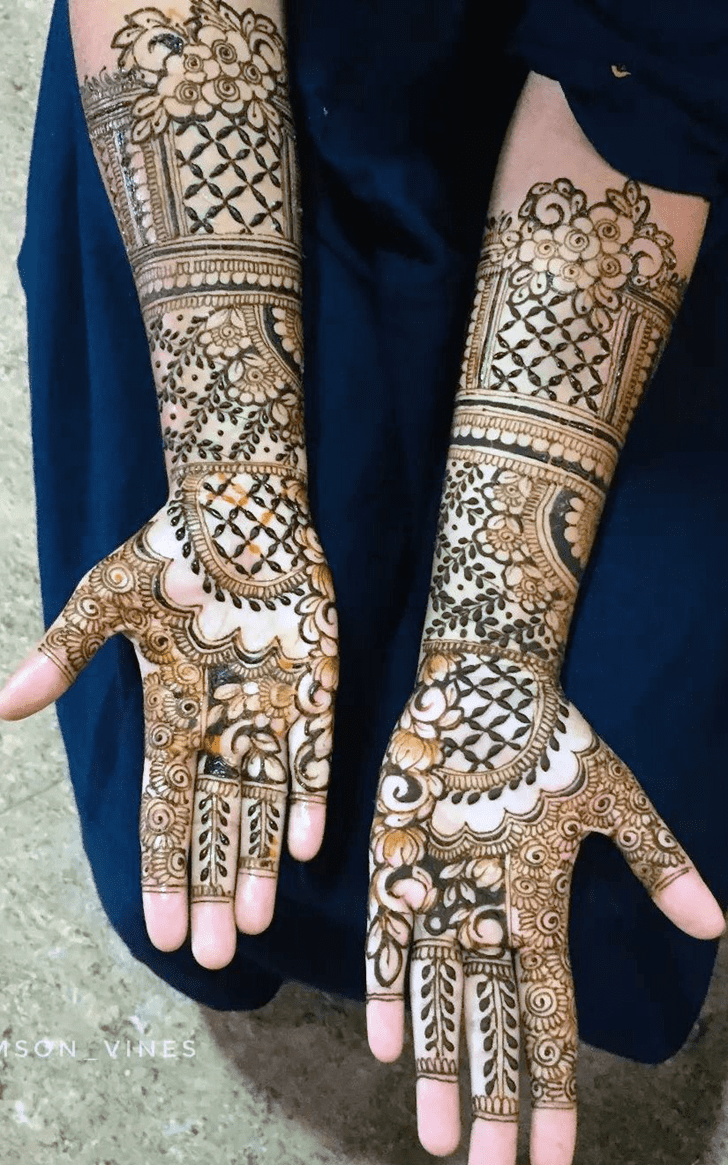 Fetching Malayalam Henna Design