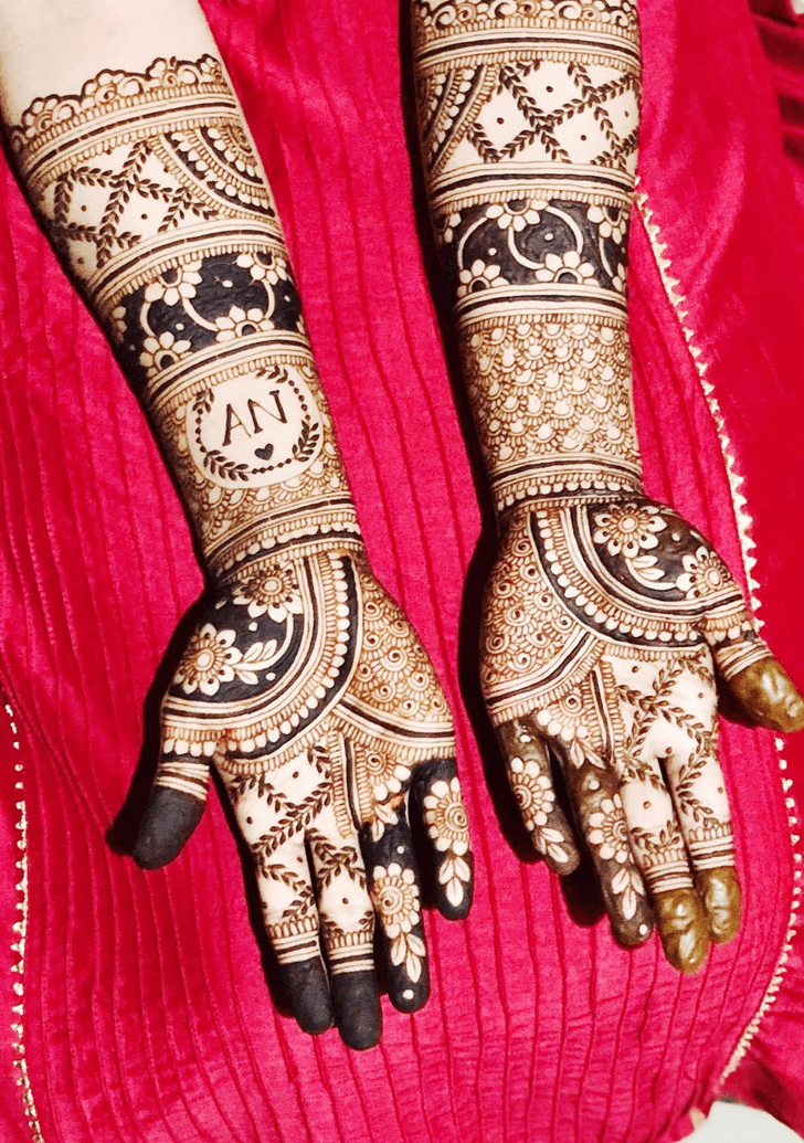 Magnetic Malayalam Henna Design
