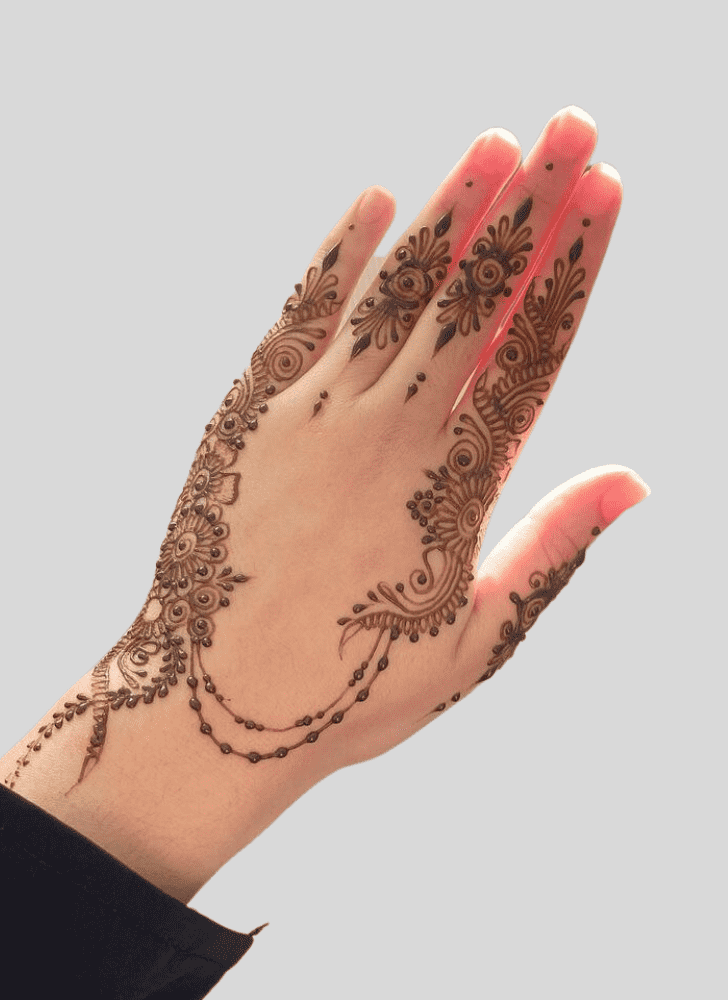 Charming Malaysia Henna Design