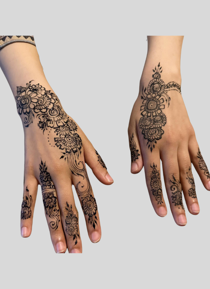 Fine Malaysia Henna Design