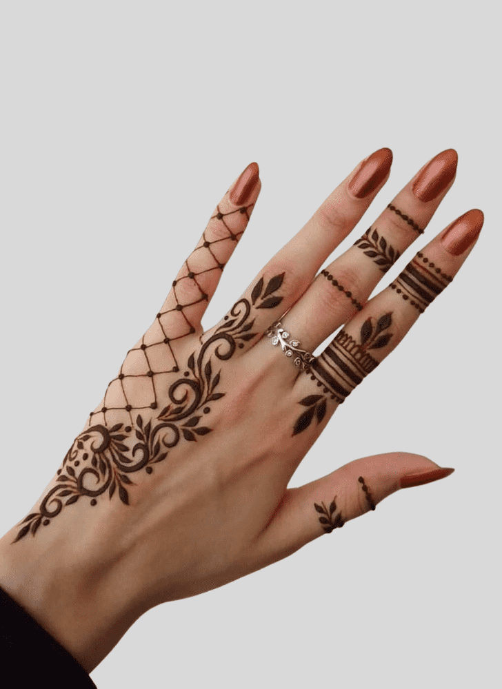 Refined Malaysia Henna Design