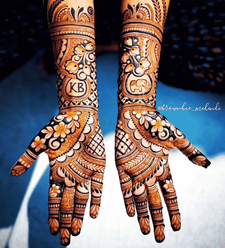 Delightful Manali Henna Design