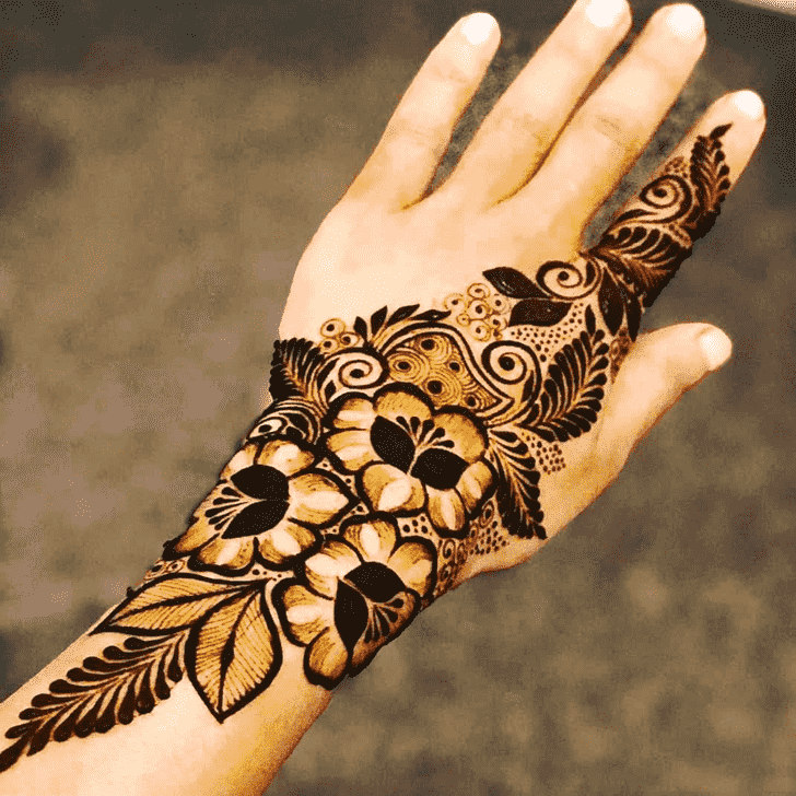 Excellent Manali Henna Design