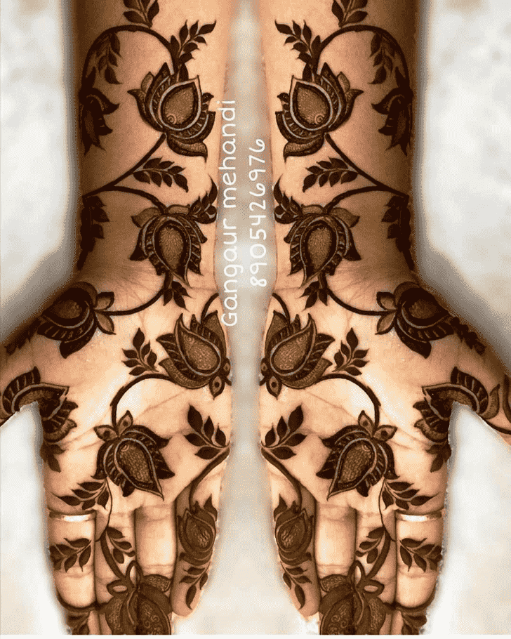 Marvelous Manali Henna Design
