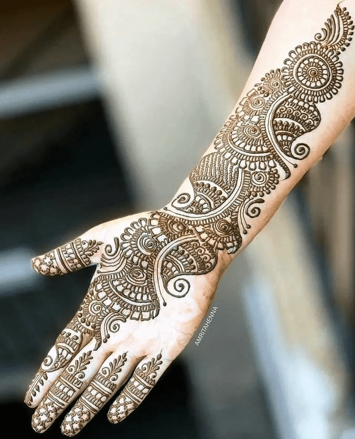 Alluring Manchester Henna Design