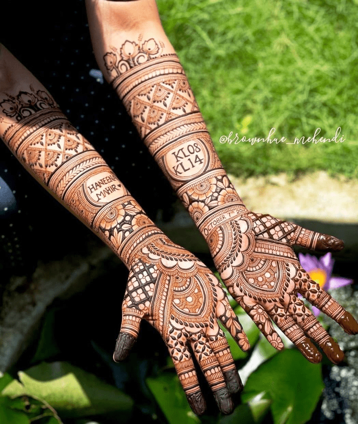 Arm Manchester Henna Design
