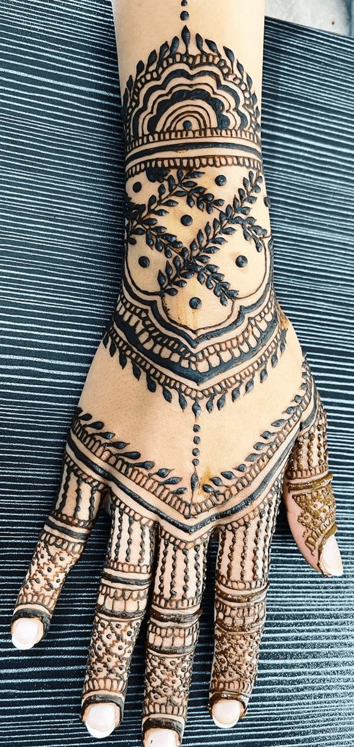Pleasing Manchester Henna Design