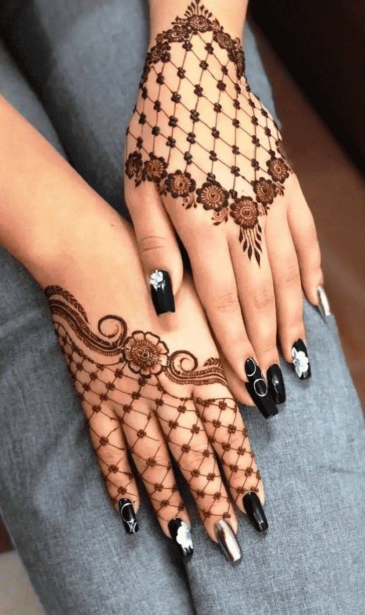 Arm Mandala Henna Design