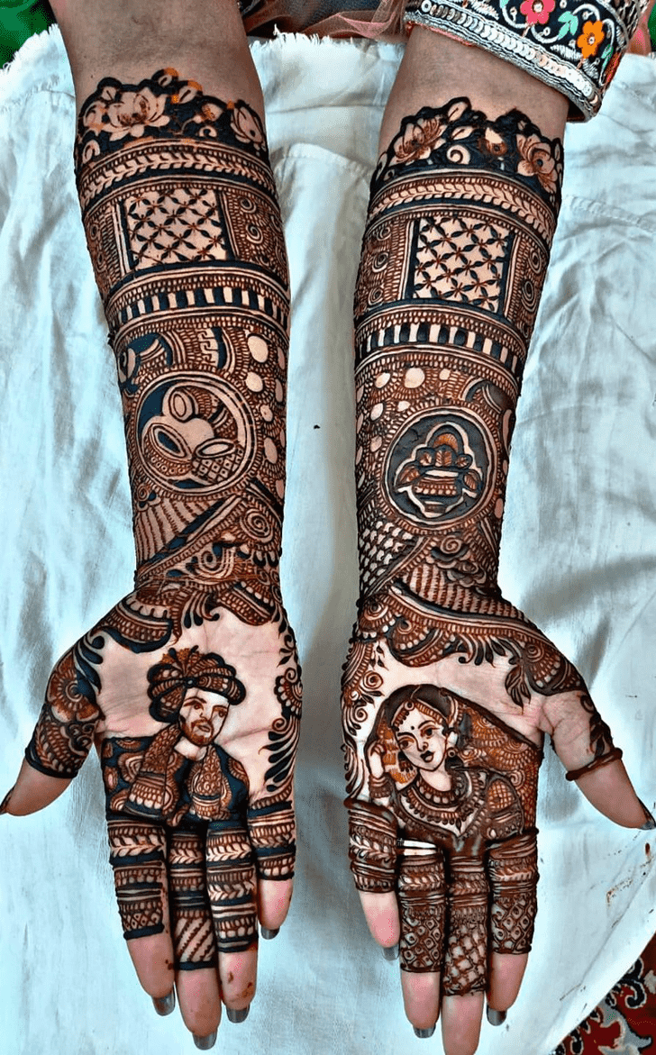 Slightly Mandala Henna Design