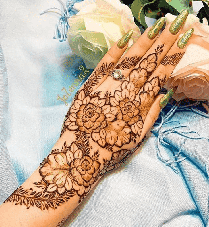Angelic Mangalore Henna Design