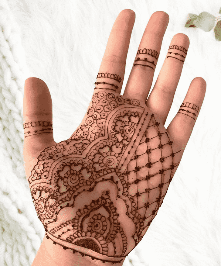 Charming Mangalore Henna Design