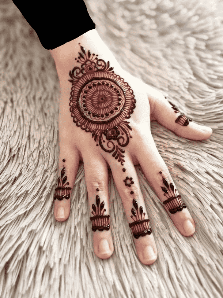 Dazzling Mangalore Henna Design