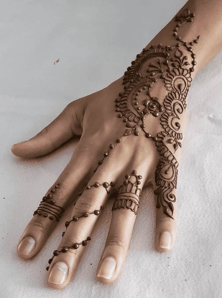 Excellent Mangalore Henna Design