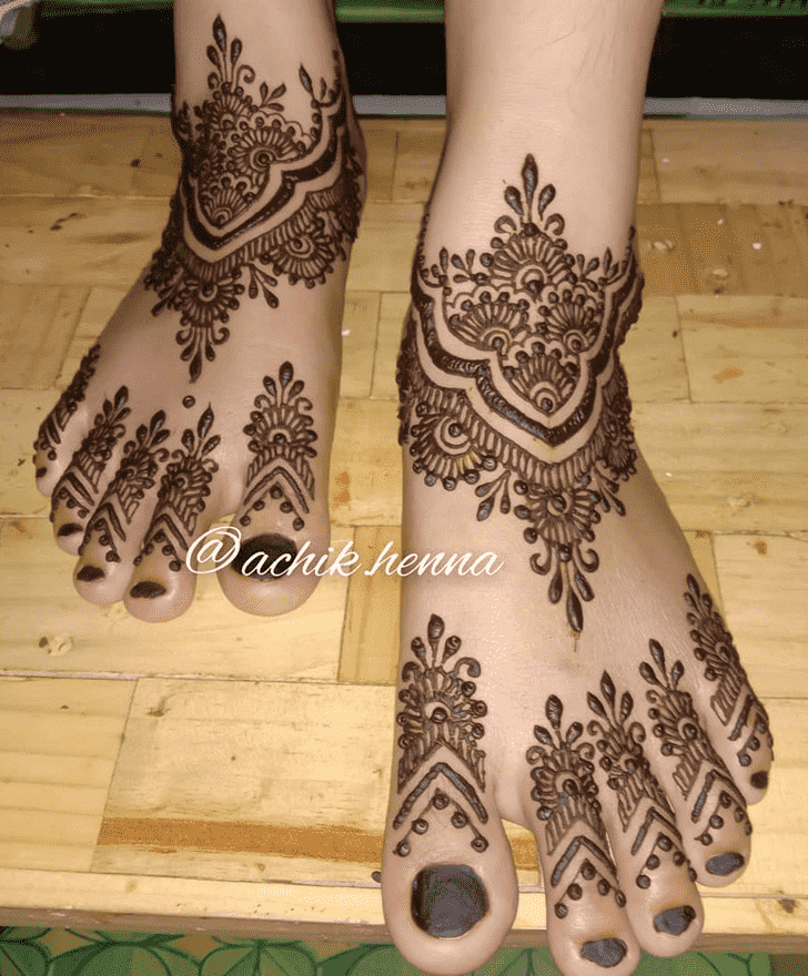 Gorgeous Mangalore Henna Design