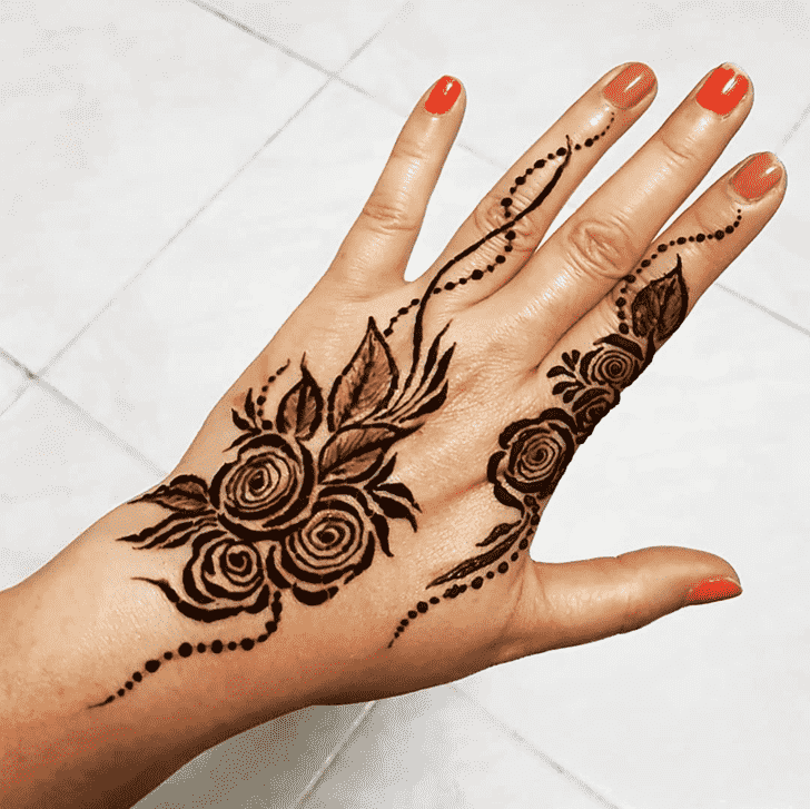 Magnificent Mangalore Henna Design