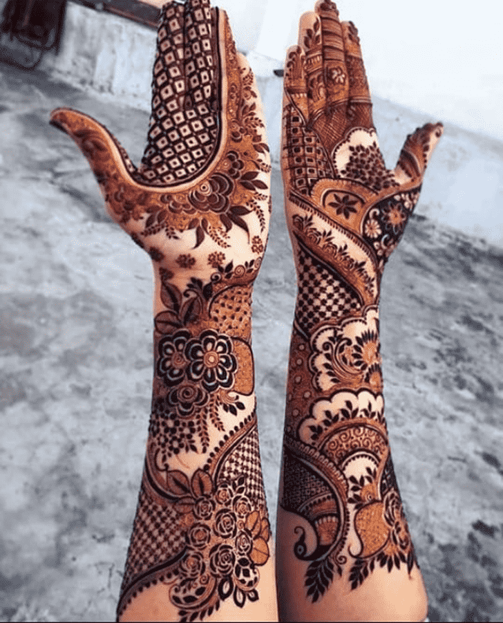 Radiant Mangalore Henna Design