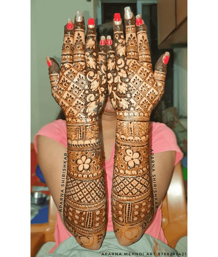 Stunning Mangalore Henna Design