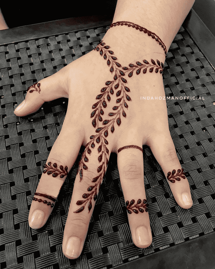 Superb Mangalore Henna Design