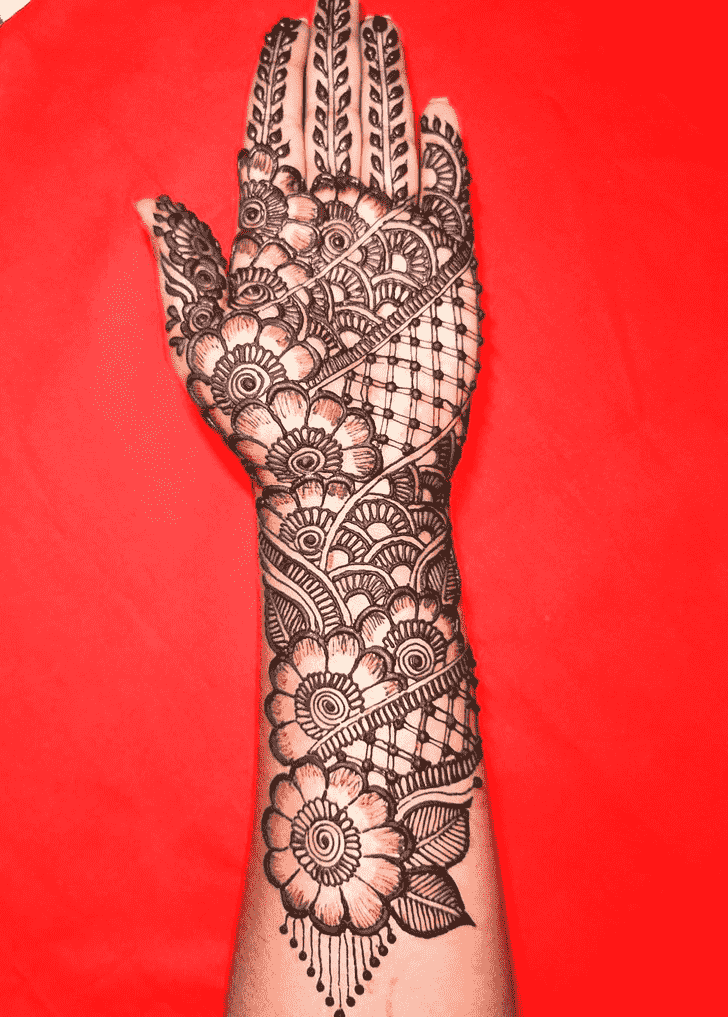 Comely Manipur Henna Design