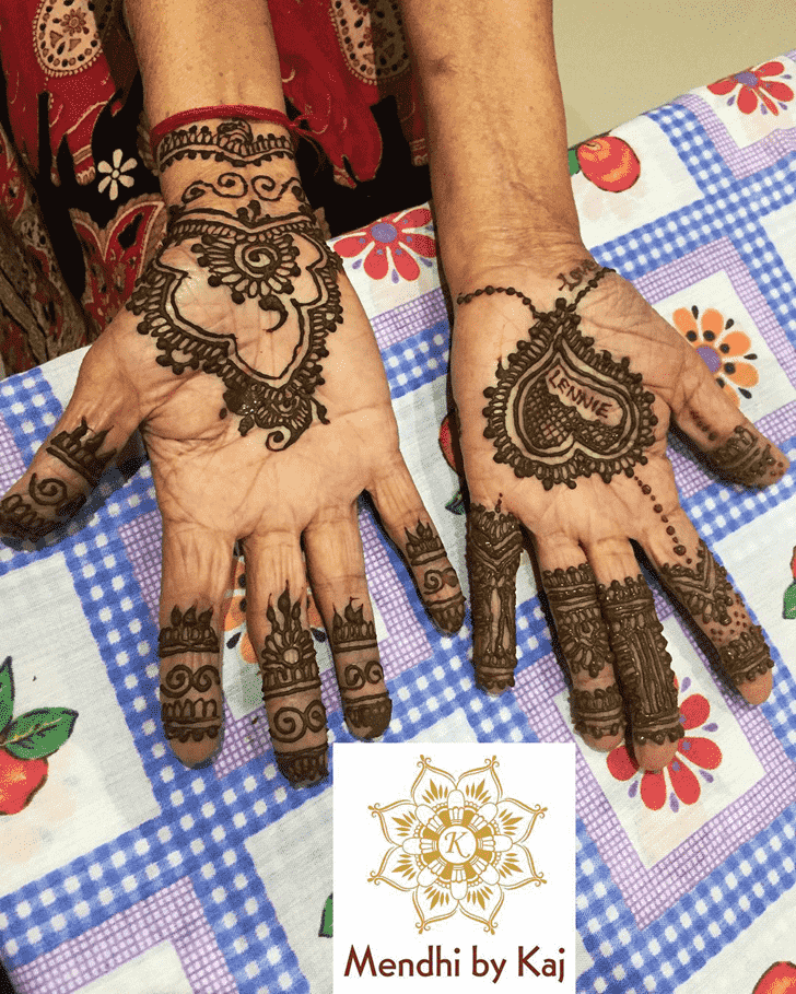 Dazzling Manipur Henna Design