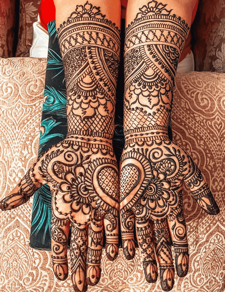 Enticing Manipur Henna Design