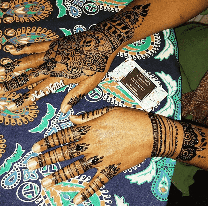 Fair Manipur Henna Design
