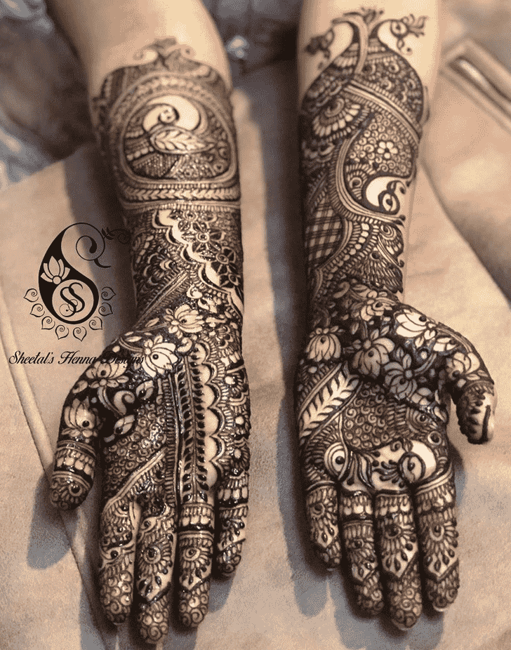 Magnificent Manipur Henna Design