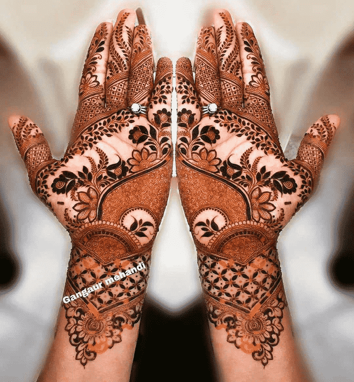 Arm Marwari Henna Design
