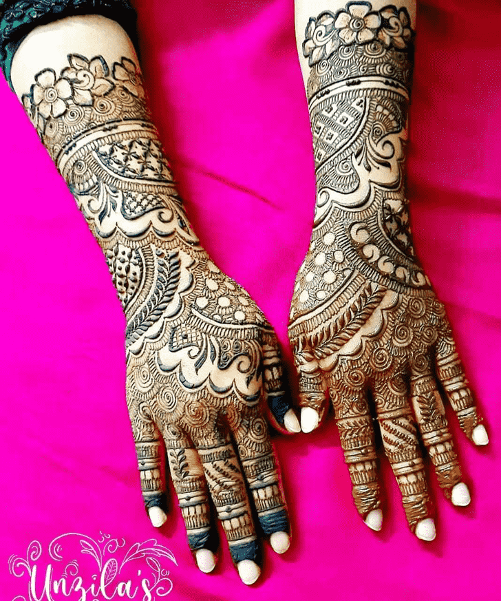 Elegant Marwari Henna Design
